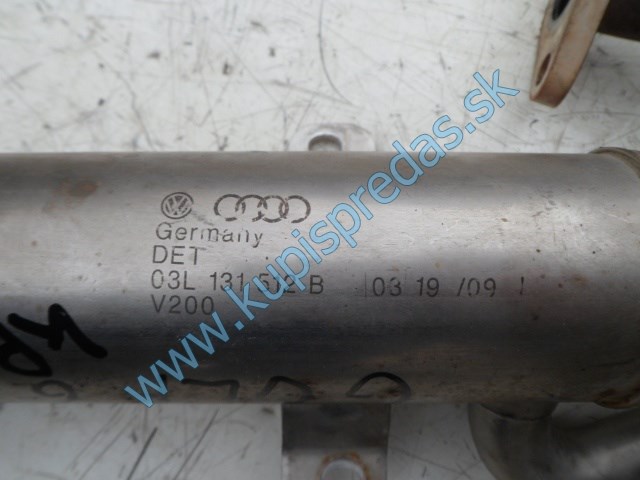 chladič egr na vw volkswagen golf 6, 03L131512B